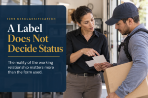 Misclassified as a 1099 Contractor in California? You May Be an Employee