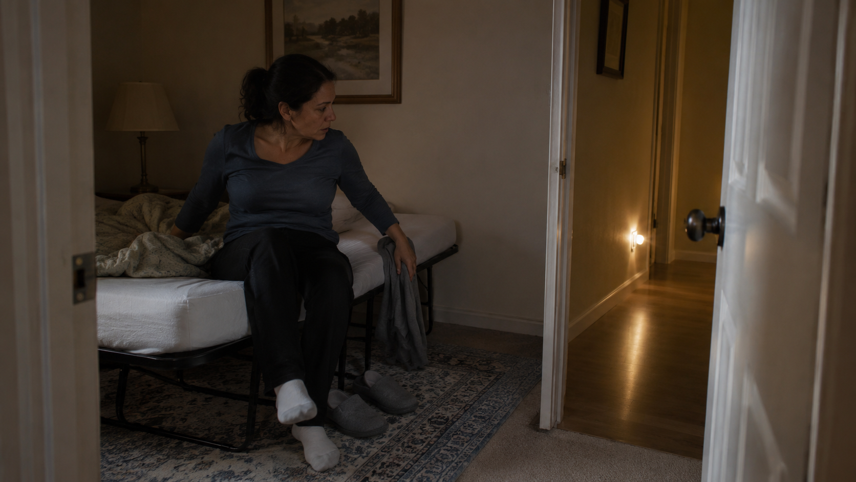 Caregiver’s Rest Interrupted by a Hallway Alert