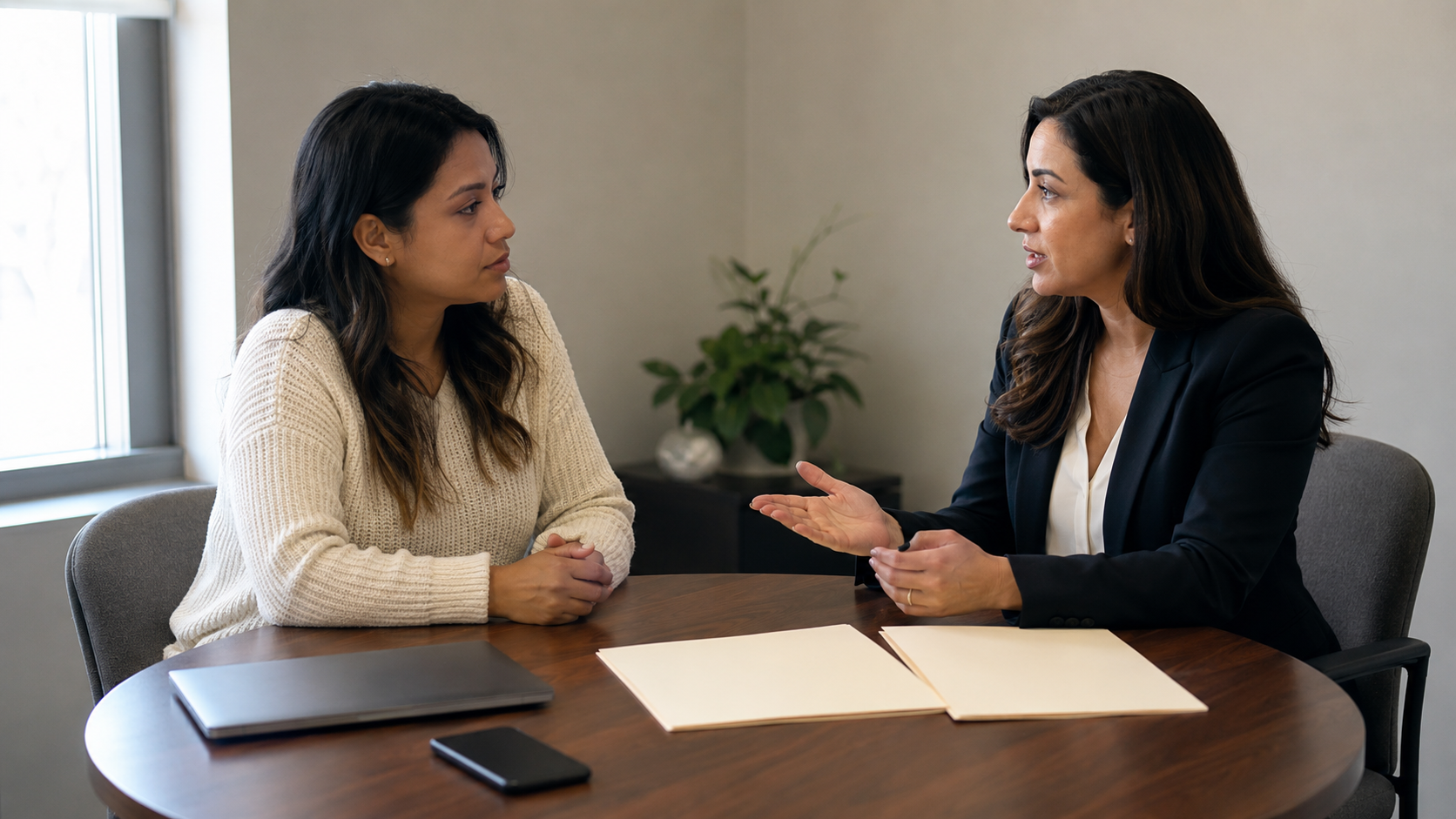 Confidential remote work consultation