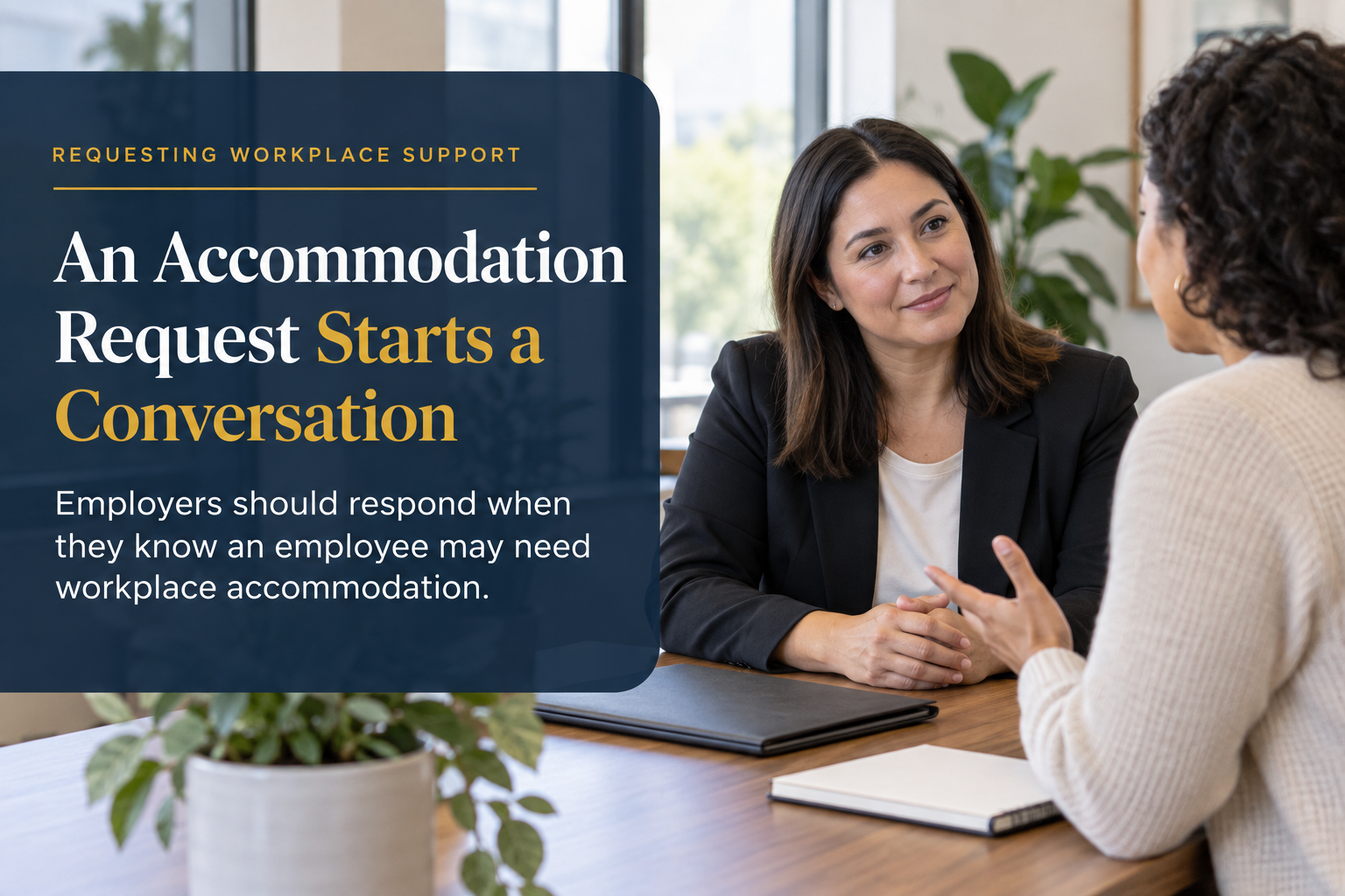 Starting a Workplace Accommodation Conversation