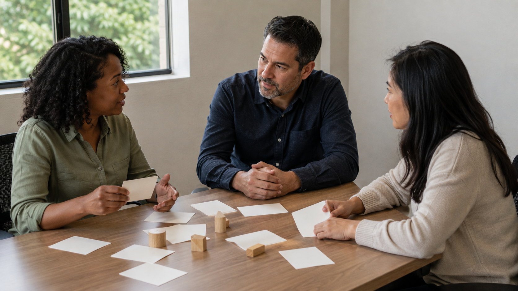 Team explores workplace adjustments together