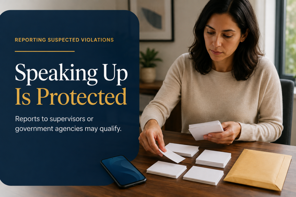 Careful Documentation, Protected Reporting