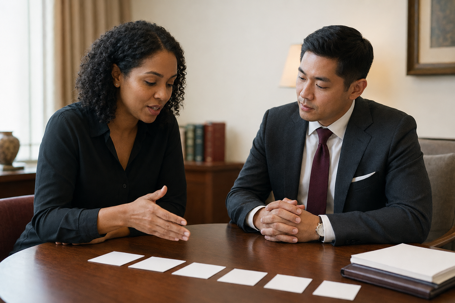 Reviewing workplace events together