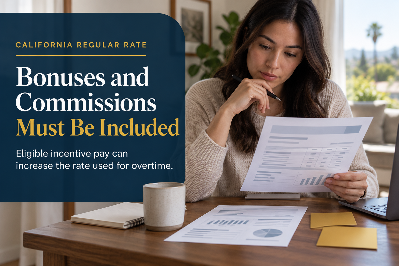 California Bonuses and Commissions Count