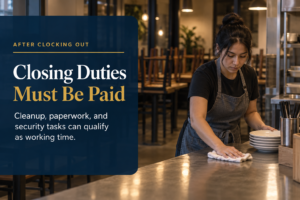 What Is Off-the-Clock Work in California?