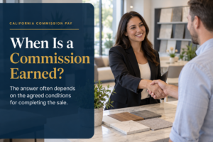When Are Sales Commissions Considered Earned in California?