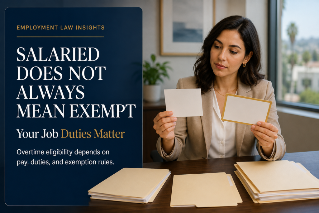 Salary and exemption aren’t always equal